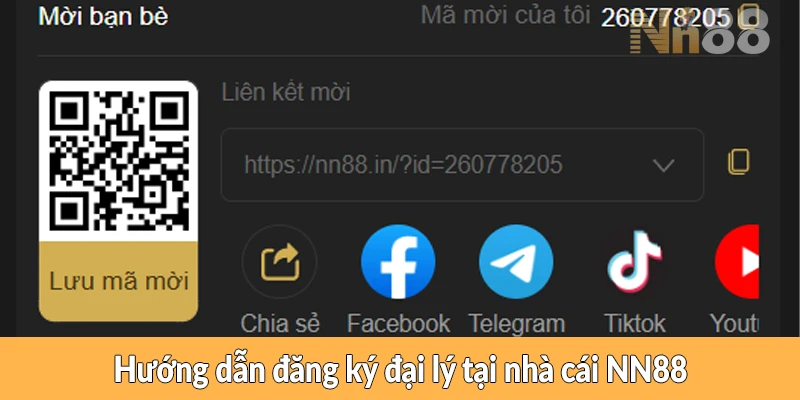 Hướng dẫn đăng ký đại lý tại nhà cái NN88