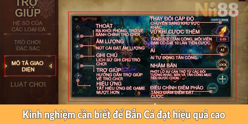 Kinh nghiệm cần biết để Bắn Cá đạt hiệu quả cao